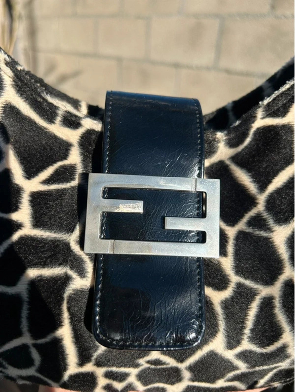 Y2K giraffe print purse - Picture 2 of 7